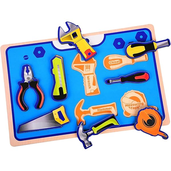 Nyaara Tools Wooden Puzzle | Baby Puzzle for 2-4 Years Old Toddlers | Learning Puzzle Toys for Pre School and Montessori Kids