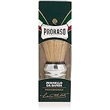 Proraso (Grüne Linie) - Rasierpinsel, Naturborste und verchromter Kunststoffgriff, 1 Stück (1er Pack)