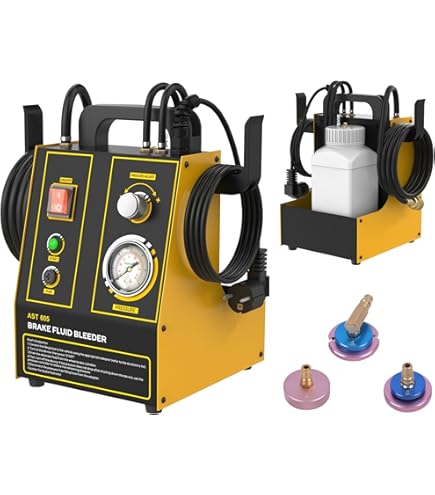 AUTOOL Bremsenentlüftungsgerät 220V - Automatischer Bremsflüssigkeitswechsel