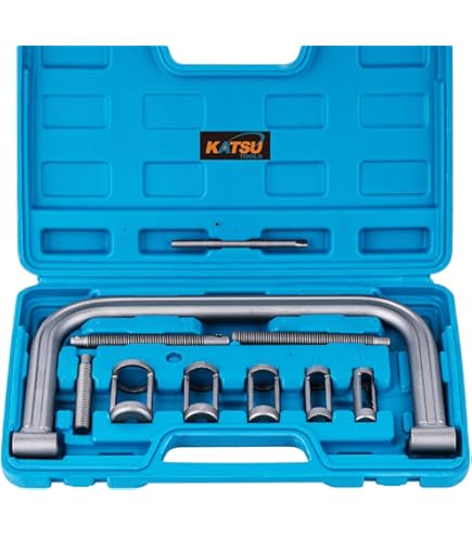 US Pro Set Da 9 Pezzi Per Valvole,molle,compressore Motociclette E Auto - Foto 8