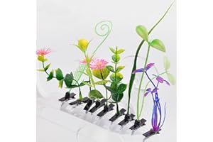 LURROSE 10pcs Women Girls Sprout Flower Grass Hair Clip Hairpin Headwear (Random Pattern)