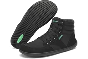 SAGUARO Scarpe Barefoot Alte Unisex | A Piedi Nudi | Punta Larga, Gr.36-48