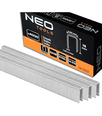TROTEC Tackernagel-Set Typ 47, 15-32 mm Länge (3000 Stück