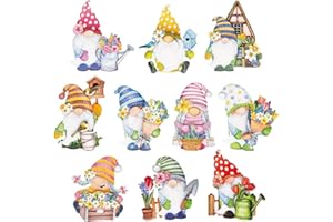 ‎IDEEN MIT HERZ Ideen mit Herz 3-D Motive, ausgestanzt, ca. 7-10 cm, 10 Stück im Beutel | Bilder zum Basteln & Dekorieren | Grußkarten selber machen | Bildmotive für Scrapbooking & DIY-Deko (Wichtel im Garten)