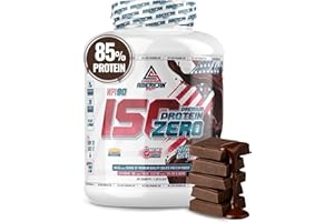 AS American Suplement | Proteina Isolada Zero 2kg | 0% Azúcares y 0% Grasa | Proteina Whey Isolate | Aumenta Músculo Sin Grasa | Bajo en Carbohidratos