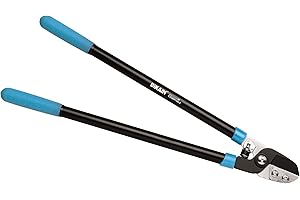 Sécateur à 2 mains - Modèle 61R - En acier téflonné - Coupe enclume pour un travail très précis - Longueur 71 cm - Idéal pour la taille à sec - Bikain