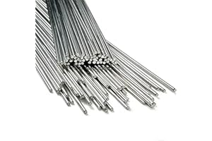 4043 Aluminium TIG Welding Rods 33cm Wire Filler 1.6mm 2.4mm 3.2mm 5% Silicone by BMF DIRECT® (100, 2.4mm)