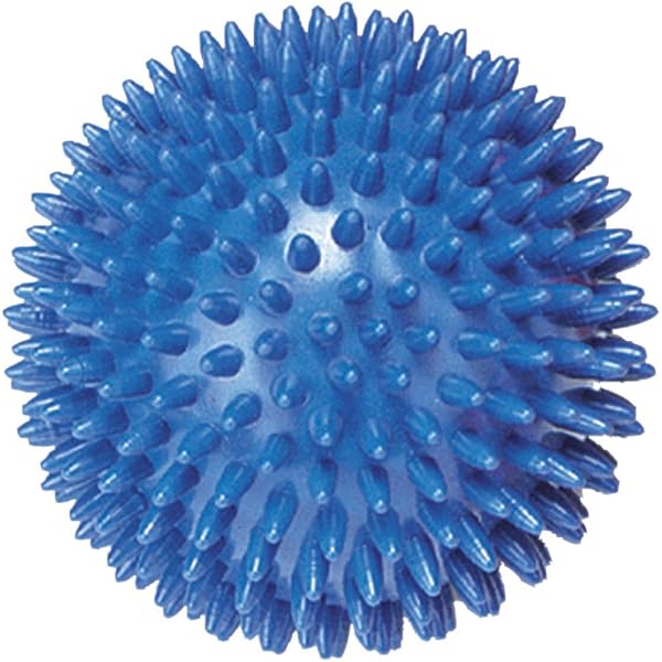 Top|vit Igelball Massageball – Noppenball Für Rücken, Nacken, Füße, Ca. 6 Cm (hellblau)