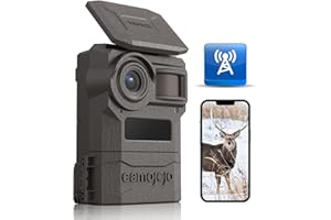 Camojojo Trace Wildkamera Handyübertragung mit SIM 4G LTE, Wildtierkamera mit bewegungsmelder Nachtsicht, Wärmebildkamera Jag