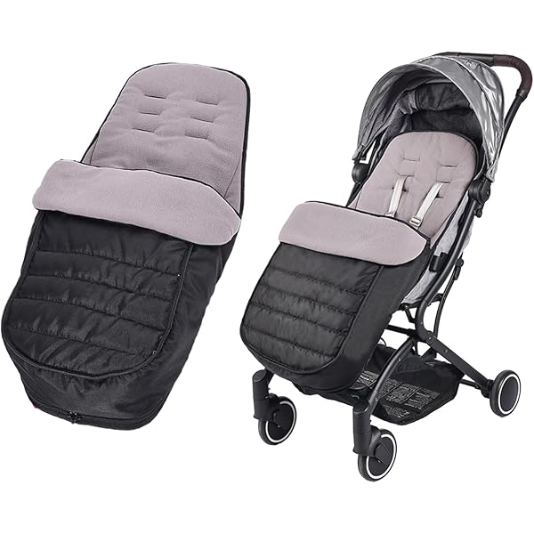 Altabebe 2-i-1 Lammuff Vinter Fotmuff Fu00f6r Barnvagn Och