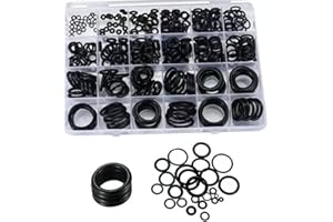 DIVONO 360 Stück O Ring Dichtungsringe, Gummidichtung Rund, 24 Größen Eisenhaltig Gummi Unterlegscheiben Dichtung Dichtungsscheibe Hochbelastbare Schnellreparatur für Wasserhähne