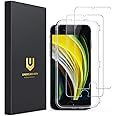 UNBREAKcable Schutzglas für iPhone SE 2022/2020, 2 Stück Schutzfolie für iPhone SE 2020/8/7/6/6s, [9H Härte], 2.5D Double Def