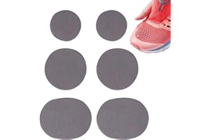 galeyyu Parche De Reparación De Zapatillas De Deporte De 3 Pares, Parche De Talón, Parche De Cuero Autoadhesivo Para Reparación De Orificios De Zapatillas Para La Mayoría De Los Tipos De Zapatos