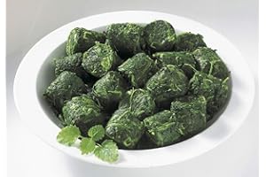 D'ARTA Greens Frozen Leaf Spinach Portions - 1x1kg