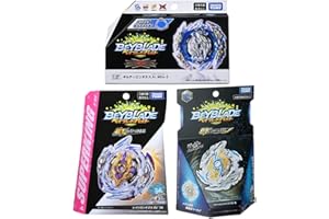 Takaratomy Beyblade Burst B-189 Booster Colpevole Longinus.Kr.MDS-2 + B-168 Booster Rage Longinus. Ds' 3A + B-144 Booster Zwei Longinus. Dr.Sp
