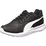 puma men's black flex essential running shoes