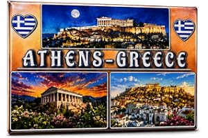 Aten, Grekland, Greece, Grekland kylskåpsmagnet, Athens kylskåpsmagnet, Aten souvenir, Grekland, gåva, Aten kylskåpsmagnet 01