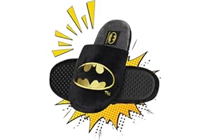 soxo DC Comics The Batman Superman Hausschuhe Herren Cozy Slipper Lustig Pantoletten 3 Größen