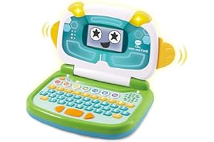 VTech - Portátil Preescolar Educativo Píxel el pequegenio, Ordenador Infantil +3 años, Versión ESP