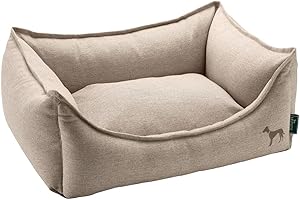 HUNTER Living 60858 - Cama para Perro (100 x 75 x 32 cm), Color Beige