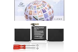 ANTIEE A1713 Batteria per MacBook Pro 13'' inch A1708 Late 2016 Mid 2017 EMC 2978 EMC 3164 MPXQ2LL/A MLL42B/A MLL42LL/A MLL42Y/A MLUQ2LL/A MPXQ2B/A 020-00946 54.5Wh 4781mAh