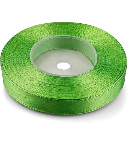 folia 12133 - Nastri di raso PASTEL, 5 x 4 m, mix di nastri di raso in colori pastello, come nastro decorativo per fiocchi o come nastro da regalo