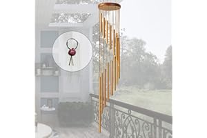 OCACA Windspiele für draußen hängend, Handmade außendekoration Windspiele, Coole Muttertagsgeschenke für Mama Oma Ehefrau Schwester Tante, Geschenk für Garten, Terrasse, Hof, Heimdekoration