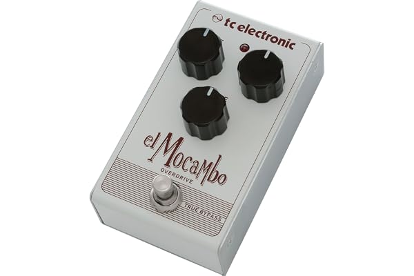 TC Electronic EL CAMBO OVERDRIVE Pédale d’Overdrive à Lampe Classique avec Interface Intuitive 3 Potentiomètres pour une Sonorité Blues Rock
