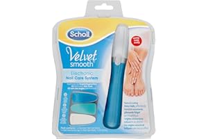 ‎SCHOLL Scholl Velvet Smooth Elektronisches Nagelpflegesystem, blau, 1 Stück