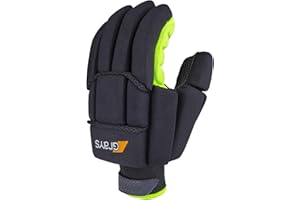 GRAYS Proflex 1000 Hockey Glove - Black & Fluoro Yellow - Left Hand - New for 2020/2021