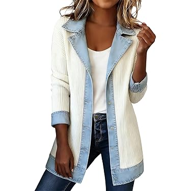 2025 - Jas voor Vrouwen Open Lange Jas Voorkant Solide Mouwen Casual Damesjas Met Dames Feestelijk, roze (hot pink), S