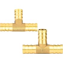 Raccord Réducteur Laiton 10mm à 4mm QUARKZMAN - Connecteur Droit Pour Tuyaux Air/eau
