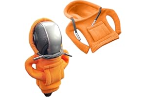 Wondsea Sweat Pommeau de Vitesse,Couverture De Levier De Vitesse De Voiture,Sweat à Capuche Levier De Vitesse,ousse créative pour levier vitesse,Mignon protecteur levier vitesse,pull levier de vitesse