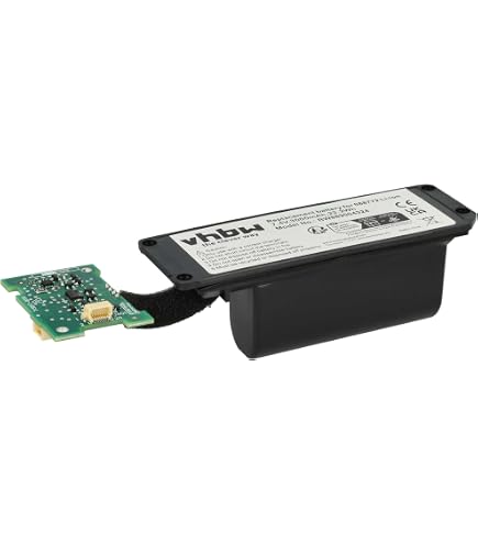 Batteria di ricambio compatibile per Sennheiser BA150 BA151 BA152 65161