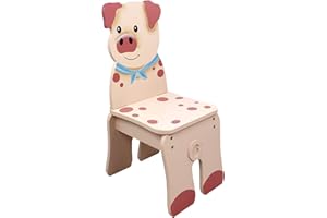 Fantasy Fields Kids (Klein-) Kinder Holzstuhl Ferkel (ohne Tisch) TD-11324A2-P