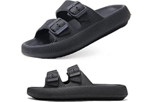 VEXITO Orthoslipper Original Cloud Cozy Slides Unisex Wolkenschuhe Pillow Slippers mit dicker weicher rutschfester Sohle Gr. 34-48