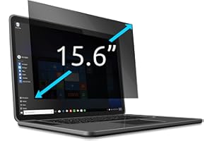 Kensington 628334 - Filtro de Privacidad para Pantalla, Extraíble y Bidireccional para Portátiles/Tablets de 15,6" 16:9, Antideslumbrante y Reversible con Reducción de Luz Azul Antifatiga Ocular