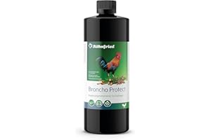 Röhnfried Broncho Protect 500 ml für Hühner & Küken – unterstützt zielgerichtet die Atemwege – optimale Unterstützung gegen Hühnerschnupfen – beugt Mängeln vor – mit wertvollen ätherischen Ölen