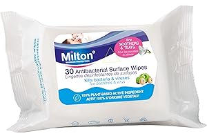 Milton Maximum Protection Antibacterial Surface Wipes 30 Wipes
