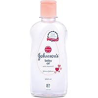 Johnson's Baby Oil with Vitamin E (200ml)