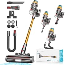 Aspirateur Balai Sans Fil 600W 48KPa - Autonomie 70min, Bac 2L, Auto-Stable, Avec Écran OLED - 11