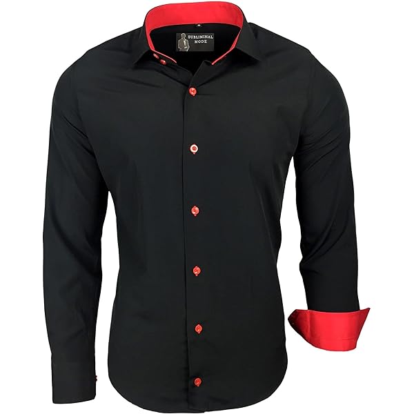Rusty Neal Camisa Para Hombre De Corte Ajustado, De Manga Larga