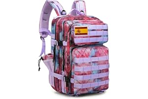 SEYATULLH SEYATULH Mochila Tactica Militar 45L-Sistema MOLLE Viaje Senderismo Gimnasio-Hombres Mujeres