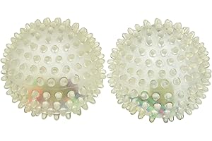 BSM Edushape- 2 Souples Transparentes Jouet D'Eveil Balles Sensorielles, Ed 706192, 20