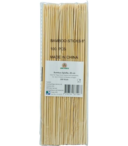 Schaschlikspieße Pure, Bambus, 15 Cm Kaufen