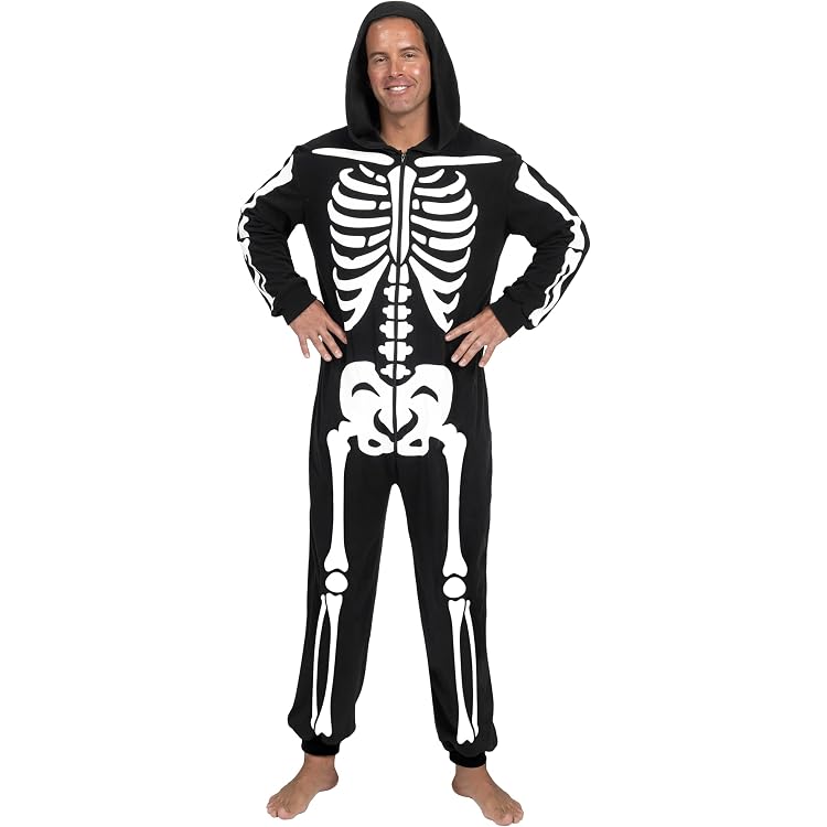 Schickes Skelettkostüm Für Herren – Elegantes Dia De Los Muertos Outfit