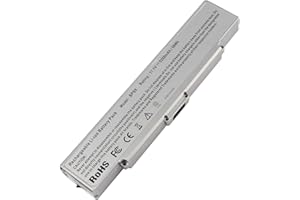 WYGUO VGP-BPS9 VGP-BPS9A VGP-BPS9B VGP-BPS9S VGP-BPS10 VGP-BPS9/B VGP-BPS9A/B Laptop Battery Replacement for Sony Vaio VGN-CR VGN-NR PCG-7113M PCG-7121M PCG-7131M PCG-7133L PCG-7134M(11.1V 5200mah)