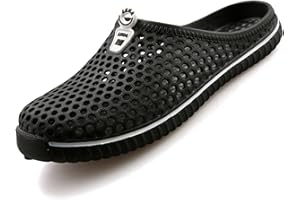 SAGUARO Letnie kapcie męskie, damskie, oddychające, perforowane kapcie ogrodowe, lekkie, antypoślizgowe, szybkoschnące, muły, do wszystkich sportów plażowych, basenów