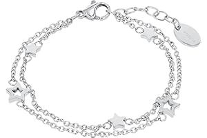 s.Oliver Armband Edelstahl Mädchen Kinder Armschmuck, 14+2 cm, Silber, Kommt in Schmuck Geschenk Box