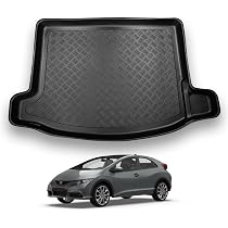 JVL Tailored Rubber Car Mat Set For Honda Civic MK9 2012-2015 – 4 Piece With Oval Clips (RHD)